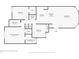 Floor plan showing a spacious layout with two bedrooms and two baths at 2452 Sweetwater Club Cir # 27, Kissimmee, FL 34746