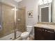 Bathroom with shower, toilet and granite vanity at 250 Pendant Ct, Kissimmee, FL 34747