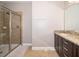 Bathroom with shower and granite vanity at 250 Pendant Ct, Kissimmee, FL 34747