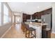 Modern kitchen with stainless steel appliances and granite countertops at 250 Pendant Ct, Kissimmee, FL 34747