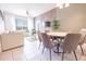 Open concept living and dining space with modern decor at 2774 Almaton Loop # 305, Kissimmee, FL 34747