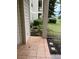 Small condo patio with tiled flooring at 3036 Parkway Blvd # 106, Kissimmee, FL 34747