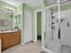 Bathroom with shower and single vanity at 4702 Ashurst St, Kissimmee, FL 34758