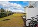Backyard with lake view and privacy fence at 4806 Tribute Trl, Kissimmee, FL 34746