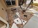 Front yard walkway with decorative stones and plants at 4878 Zion Dr, St Cloud, FL 34772