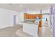 Kitchen features wood cabinets, granite counters, and stainless steel appliances at 4878 Zion Dr, St Cloud, FL 34772