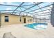 Enclosed pool area with screened patio at 4878 Zion Dr, St Cloud, FL 34772