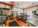 Large kitchen with stainless steel countertops at 4999 Disston Dr, St Cloud, FL 34771