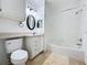 Clean bathroom with vanity, toilet and bathtub at 8803 Dunes Ct # 306, Kissimmee, FL 34747