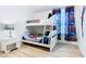 Marvel-themed bedroom with bunk beds and nightstand at 1610 Lima Ave, Kissimmee, FL 34747
