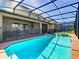 Large, screened pool perfect for summer fun at 1610 Lima Ave, Kissimmee, FL 34747