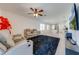 Living room with comfortable seating and open floor plan at 2265 Tay Wes Dr, St Cloud, FL 34771