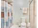 Simple bathroom with shower, toilet, and updated fixtures at 2394 Sun Valley Cir # 2394, Winter Park, FL 32792