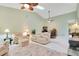 Relaxing living room with light walls and comfortable seating at 2394 Sun Valley Cir # 2394, Winter Park, FL 32792