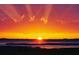 Stunning sunset view over calm water at 3000 Tohopekaliga Dr, St Cloud, FL 34772