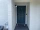 Inviting front door with a sleek, modern design, enhancing the property's curb appeal at 4149 S Semoran Blvd # 10, Orlando, FL 32822