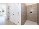 Large walk-in shower with tile surround at 4690 Sw 139Th Place, Ocala, FL 34473