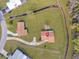 Aerial view of property, showcasing its setting and neighborhood context at 713 Green Ct, Kissimmee, FL 34759