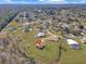Aerial view of home and surrounding area, highlighting its desirable location at 713 Green Ct, Kissimmee, FL 34759