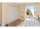 Bedroom with a daybed and large window at 713 Green Ct, Kissimmee, FL 34759