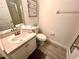 Bathroom with toilet, vanity, and shower at 8417 Secret Key Cove, Kissimmee, FL 34747