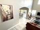 Open concept living area with a view of the dining area and patio at 8417 Secret Key Cove, Kissimmee, FL 34747