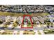 Aerial view of home and surrounding area at 8614 La Isla Dr, Kissimmee, FL 34747