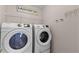Laundry room with Samsung washer and dryer at 8614 La Isla Dr, Kissimmee, FL 34747