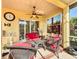 Cozy screened lanai with plush seating, ideal for enjoying outdoor living at 127 Terra Vista Ln, Kissimmee, FL 34759