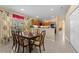 Bright dining area with table and chairs near kitchen at 2542 Bobby Lee Ln, St Cloud, FL 34772