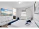 Comfortable bedroom with TV, fireplace and sitting area at 2935 Rapollo Ln, Apopka, FL 32712