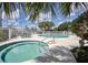 Relaxing community spa and pool area at 3133 Sun Lake Ct # B, Kissimmee, FL 34747