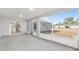 Screened patio featuring views of the house and yard at 4181 Sw 111Th Pl, Ocala, FL 34476