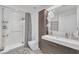 Modern bathroom with shower and vanity at 600 Market St # 210, Celebration, FL 34747