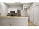 Kitchen with granite countertops and stainless steel appliances at 600 Market St # 340, Celebration, FL 34747