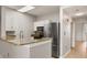 Modern kitchen with stainless steel appliances and granite countertops at 600 Market St # 340, Celebration, FL 34747