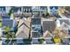 Aerial view of houses in a neighborhood at 836 Lake Evalyn Dr, Celebration, FL 34747