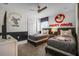 Mickey Mouse themed bedroom with two twin beds at 8939 Zurich Ln, Kissimmee, FL 34747