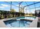 Private screened pool and spa perfect for relaxation at 8939 Zurich Ln, Kissimmee, FL 34747