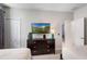 Bedroom with two beds, tv, and closet space provides a cozy and inviting space at 8976 Azalea Sands Ln # 2604, Davenport, FL 33896