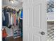 Spacious walk-in closet with ample hanging space and shelving at 1001 11Th St, St Cloud, FL 34769