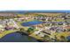 Community overview featuring houses, lakes, and lush green spaces at 2821 Rialto Ct, Kissimmee, FL 34746