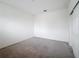 Simple bedroom with neutral wall and carpet, and double door closet at 2821 Rialto Ct, Kissimmee, FL 34746