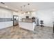 Island kitchen with stainless steel appliances at 2821 Rialto Ct, Kissimmee, FL 34746