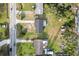 Aerial view of property lot and house at 2959 Old Dixie Hwy, Kissimmee, FL 34744