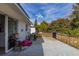 Backyard deck with space for seating and bicycles at 2959 Old Dixie Hwy, Kissimmee, FL 34744