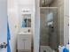 Updated bathroom with shower stall at 2959 Old Dixie Hwy, Kissimmee, FL 34744