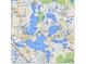 Map highlighting Leesburg, Tavares, Eustis areas and nearby lakes at 3412 Lake Diane Rd, Tavares, FL 32778