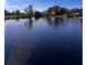 Tranquil lake view featuring calm waters and waterfront homes at 3412 Lake Diane Rd, Tavares, FL 32778