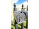 Gray metal mailbox with the number 507 at 507 Cassia Dr, Davenport, FL 33897